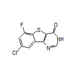 8-Chloro-6-fluorobenzo[4,5]thieno[3,2-d]pyrimidin-4(3H)-one