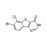 7-Bromo-6-chlorobenzo[4,5]thieno[3,2-d]pyrimidin-4(3H)-one