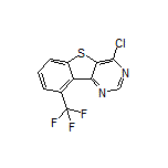 4-Chloro-9-(trifluoromethyl)benzo[4,5]thieno[3,2-d]pyrimidine