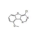 4-Chloro-9-methoxybenzo[4,5]thieno[3,2-d]pyrimidine