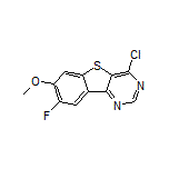 4-Chloro-8-fluoro-7-methoxybenzo[4,5]thieno[3,2-d]pyrimidine