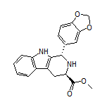 Methyl (1S,3R)-1-(Benzo[d][1,3]dioxol-5-yl)-2,3,4,9-tetrahydro-1H-pyrido[3,4-b]indole-3-carboxylate