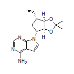 7-[(3aS,4R,6R,6aR)-2,2-Dimethyl-6-vinyltetrahydro-3aH-cyclopenta[d][1,3]dioxol-4-yl]-7H-pyrrolo[2,3-d]pyrimidin-4-amine