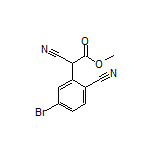 Methyl 2-(5-Bromo-2-cyanophenyl)-2-cyanoacetate