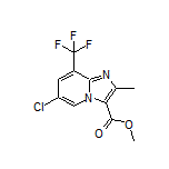 Methyl 6-Chloro-2-methyl-8-(trifluoromethyl)imidazo[1,2-a]pyridine-3-carboxylate