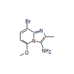 3-Amino-8-bromo-5-methoxy-2-methylimidazo[1,2-a]pyridine