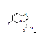 Ethyl 5-Fluoro-6-iodo-2-methylimidazo[1,2-a]pyridine-3-carboxylate