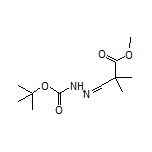 Methyl 3-(2-Boc-hydrazono)-2,2-dimethylpropanoate