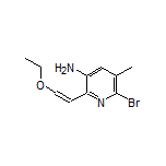 6-Bromo-2-(2-ethoxyvinyl)-5-methylpyridin-3-amine