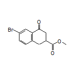 Methyl 6-Bromo-4-oxo-1,2,3,4-tetrahydronaphthalene-2-carboxylate