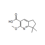 2-Methoxy-7,7-dimethyl-6,7-dihydro-5H-cyclopenta[b]pyridine-3-carboxylic Acid