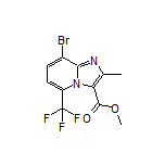 Methyl 8-Bromo-2-methyl-5-(trifluoromethyl)imidazo[1,2-a]pyridine-3-carboxylate