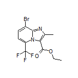 Ethyl 8-Bromo-2-methyl-5-(trifluoromethyl)imidazo[1,2-a]pyridine-3-carboxylate