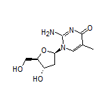 2-Amino-1-(2-deoxy-beta-D-ribofuranosyl)-5-methyl-4(1H)-pyrimidinone