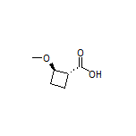 (1R,2R)-2-Methoxycyclobutanecarboxylic Acid