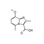 8-Methoxy-2,5-dimethylimidazo[1,2-a]pyridine-3-carboxylic Acid