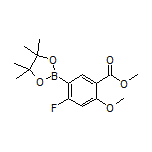 [2-Fluoro-4-methoxy-5-(methoxycarbonyl)phenyl]boronic Acid Pinacol Ester