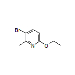 3-Bromo-6-ethoxy-2-methylpyridine