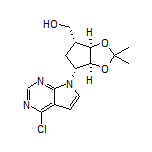 [(3aR,4R,6R,6aS)-6-(4-Chloro-7H-pyrrolo[2,3-d]pyrimidin-7-yl)-2,2-dimethyltetrahydro-4H-cyclopenta[d][1,3]dioxol-4-yl]methanol