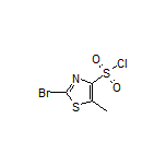 2-Bromo-5-methylthiazole-4-sulfonyl Chloride