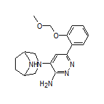 3-Amino-4-(3,8-diazabicyclo[3.2.1]octan-3-yl)-6-[2-(methoxymethoxy)phenyl]pyridazine