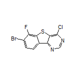 7-Bromo-4-chloro-6-fluorobenzo[4,5]thieno[3,2-d]pyrimidine