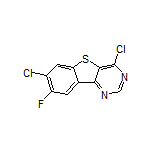 4,7-Dichloro-8-fluorobenzo[4,5]thieno[3,2-d]pyrimidine