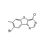 8-Bromo-4-chloro-7-methylbenzo[4,5]thieno[3,2-d]pyrimidine