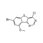 7-Bromo-4-chloro-9-methoxybenzo[4,5]thieno[3,2-d]pyrimidine