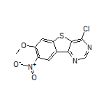 4-Chloro-7-methoxy-8-nitrobenzo[4,5]thieno[3,2-d]pyrimidine