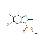 Ethyl 6-Bromo-2,7,8-trimethylimidazo[1,2-a]pyridine-3-carboxylate