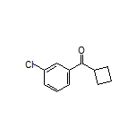 (3-Chlorophenyl)(cyclobutyl)methanone