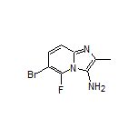 3-Amino-6-bromo-5-fluoro-2-methylimidazo[1,2-a]pyridine