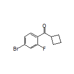 (4-Bromo-2-fluorophenyl)(cyclobutyl)methanone