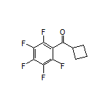 Cyclobutyl(perfluorophenyl)methanone