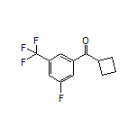 Cyclobutyl[3-fluoro-5-(trifluoromethyl)phenyl]methanone