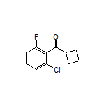 (2-Chloro-6-fluorophenyl)(cyclobutyl)methanone