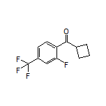 Cyclobutyl[2-fluoro-4-(trifluoromethyl)phenyl]methanone