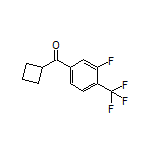 Cyclobutyl[3-fluoro-4-(trifluoromethyl)phenyl]methanone