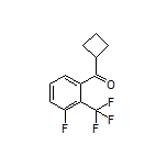 Cyclobutyl[3-fluoro-2-(trifluoromethyl)phenyl]methanone