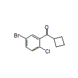 (5-Bromo-2-chlorophenyl)(cyclobutyl)methanone