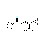 Cyclobutyl[4-methyl-3-(trifluoromethyl)phenyl]methanone