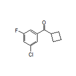 (3-Chloro-5-fluorophenyl)(cyclobutyl)methanone