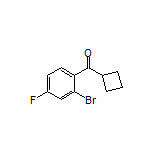 (2-Bromo-4-fluorophenyl)(cyclobutyl)methanone