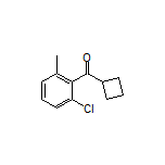 (2-Chloro-6-methylphenyl)(cyclobutyl)methanone