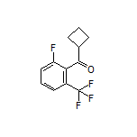 Cyclobutyl[2-fluoro-6-(trifluoromethyl)phenyl]methanone