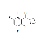 Cyclobutyl(2,3,5,6-tetrafluorophenyl)methanone