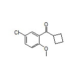 (5-Chloro-2-methoxyphenyl)(cyclobutyl)methanone