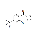 Cyclobutyl[2-methoxy-4-(trifluoromethyl)phenyl]methanone