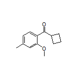 Cyclobutyl(2-methoxy-4-methylphenyl)methanone